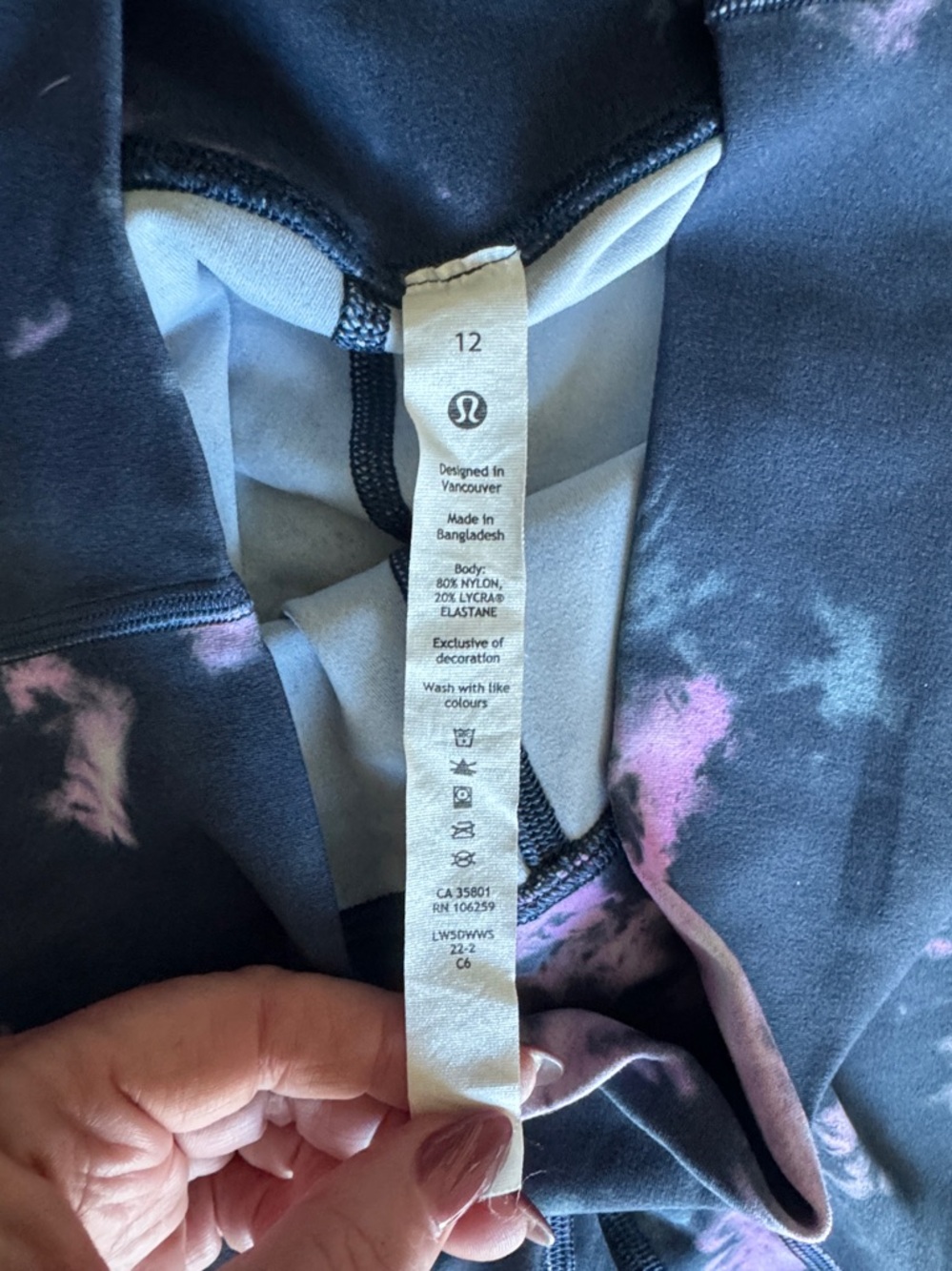 Lululemon Cropped Leggings - Picture 3 of 3